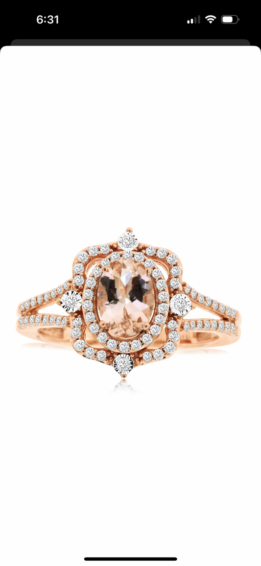 MORGANITE RING