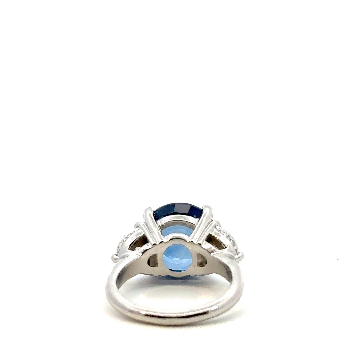 NATURAL ROUND SAPPHIRE RING